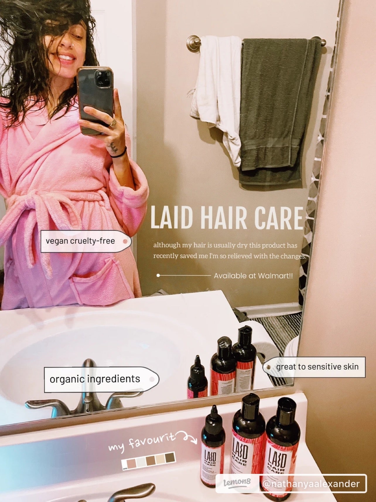 LAID Hair Care Weightless Collection For Healthy Hair Growth - Scalp & Hair Health System
